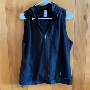 Maurices Black Hooded Vest